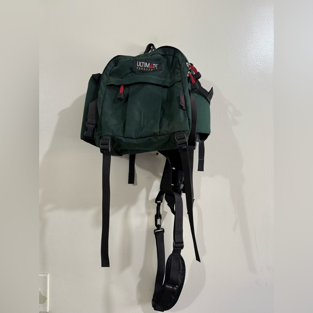 Ultimate Trail Green Men's Belt Bag with Hands-Free Strap